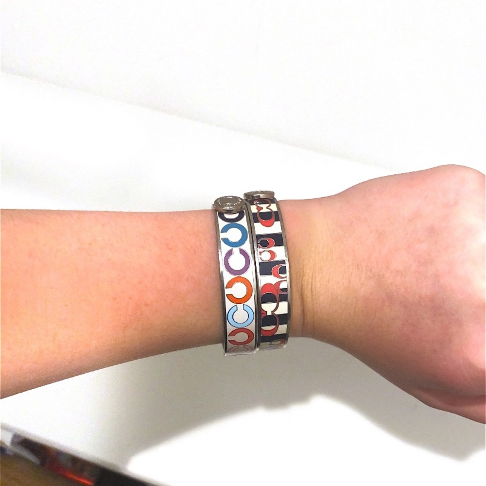 Coach bracelet duo!